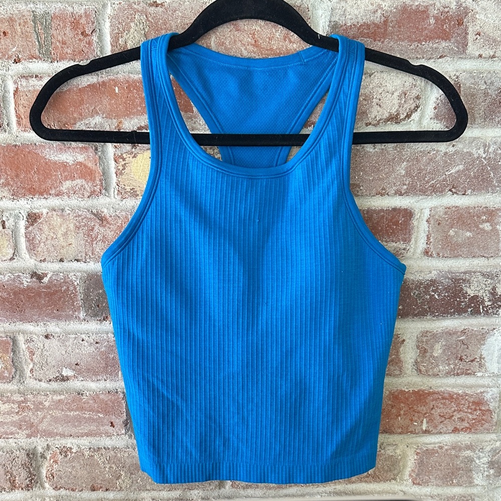 lululemon athletica Blue Tank Top